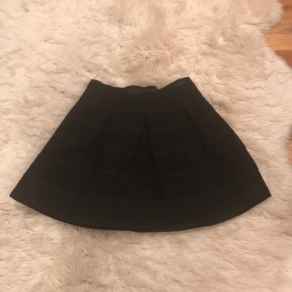 BCNU Stretchy Black Skirt (short zipper in back)